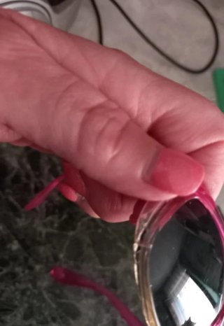 Occhiali da sole bambino blu