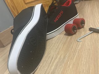 Zapatillas Heelys Negras con Ruedas