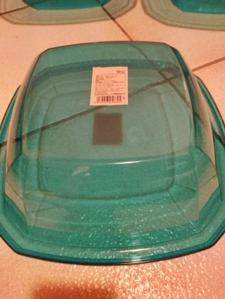 Set 3 Insalatiere Trasparenti verde Azzurre