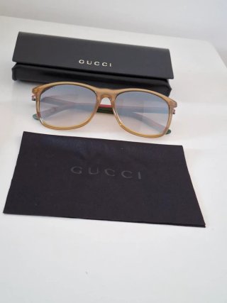 Gafas de sol Gucci marrones sin estrenar