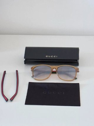 Gafas de sol Gucci marrones sin estrenar