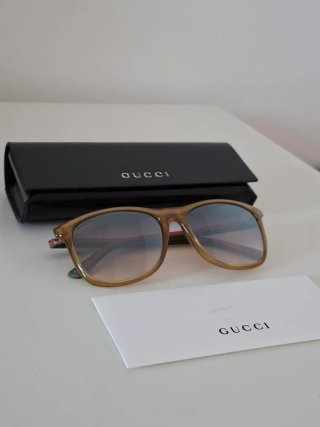 Gafas de sol Gucci marrones sin estrenar