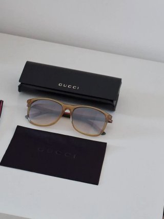 Gafas de sol Gucci marrones sin estrenar
