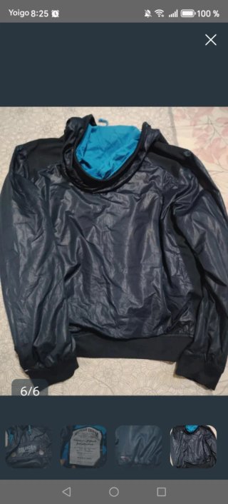 Chaqueta Bomber Tommy Hilfiger Azul Brillante