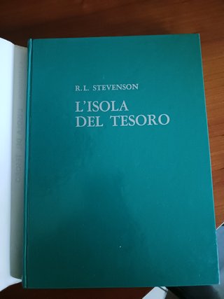 Libro 'L'Isola del Tesoro' di R.L. Stevenso del 70