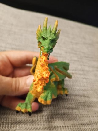 Muñeco dragón PVC