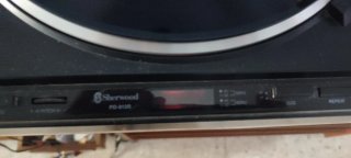 Tocadiscos Sherwood PD-913R Negro