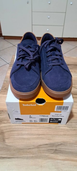Scarpe Timberland Blu e Marroni