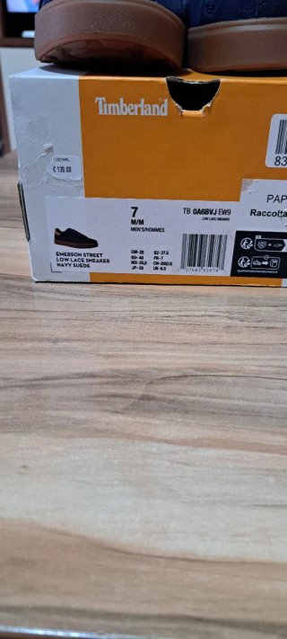 Scarpe Timberland Blu e Marroni