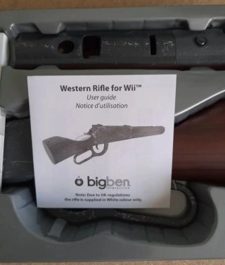 NUEVO. Rifle y Pistola Wii Bigben