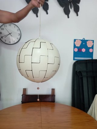 Lámpara de techo esférica