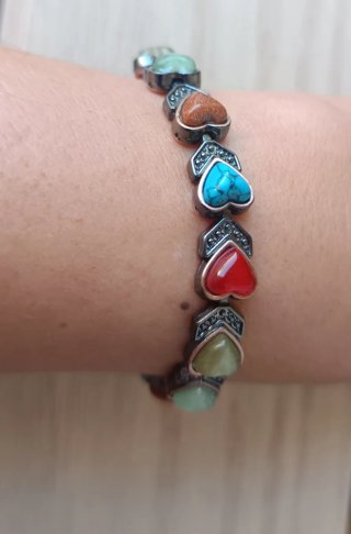 Pulsera terapéutica Corazón Cobre Magnética