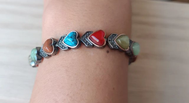 Pulsera terapéutica Corazón Cobre Magnética