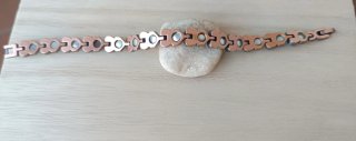Pulsera terapéutica Corazón Cobre Magnética