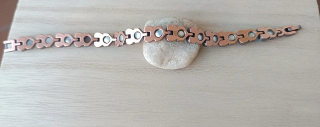 Pulsera terapéutica Corazón Cobre Magnética