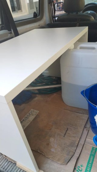 Mesa centro blanca