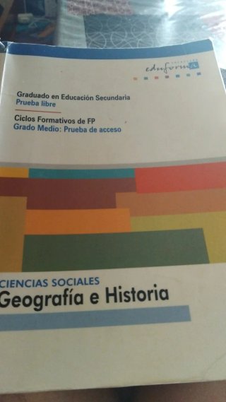 Ciencias sociales: geografía e historia. Gradua...