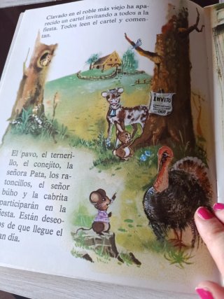 Cuento antiguo chon y su fiesta