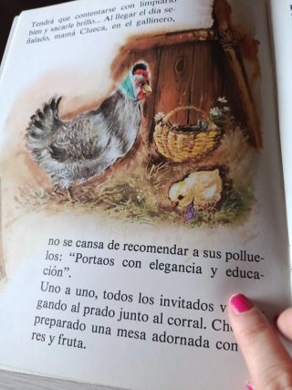 Cuento antiguo chon y su fiesta