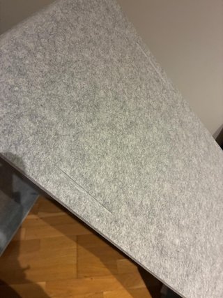 Cabecero infantil casita gris y blanco