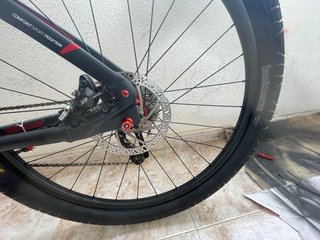 Bici Stunt Negra y Roja