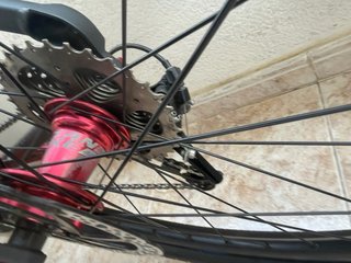 Bici Stunt Negra y Roja