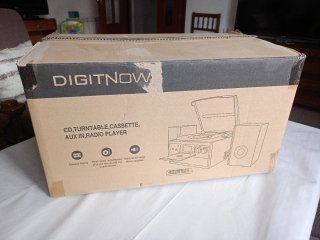 Tocadiscos DIGITNOW! Negro