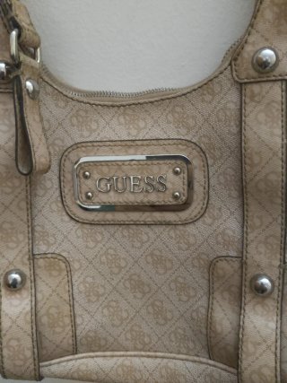 Borsa Guess Beige Vintage