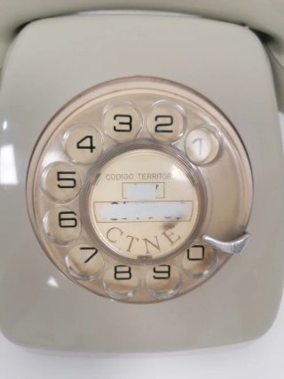 Teléfono Antiguo Baquelita CTNE Años 60/70
