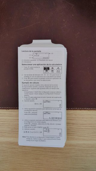 Calculadora Científica Casio fx-570SP CW