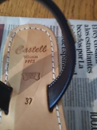 Sandalias Castell Talla 37 Animal