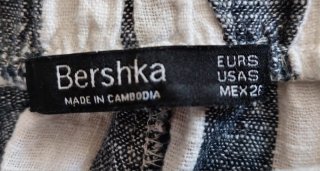 PACK BERSHKA: SHORT DE RAYAS + OTRO DE REGALO