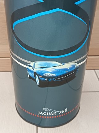 Jaguar rarissima scatola di Latta della Famosa Azi