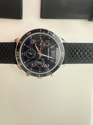 Reloj Mark Maddox Negro y Plateado