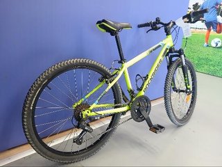 Bicicleta niños mtb 24 pulgadas Rockrider ST 500 amarillo