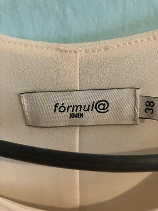 Vestido de verano crema vestir