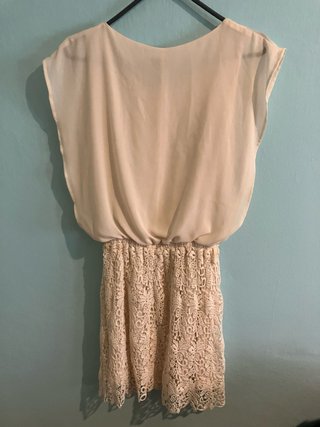 Vestido de verano crema vestir