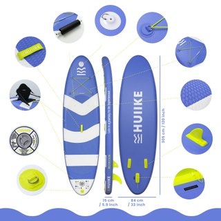 Tabla paddle surf hinchable accesorios premium Huiike gran