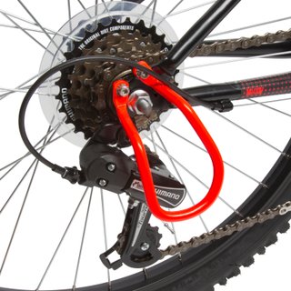 BTT INFANTIL 24 PULGADAS ROCKRIDER 500 NEGRO/NARANJA