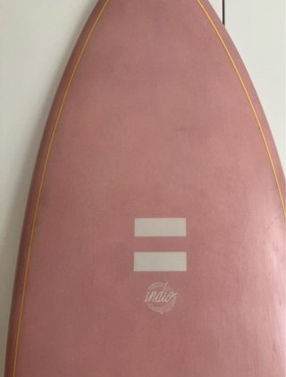 Tabla Surf Pukas Indio Rosa Racer Surfboard Pink