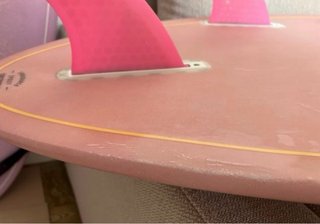 Tabla Surf Pukas Indio Rosa Racer Surfboard Pink