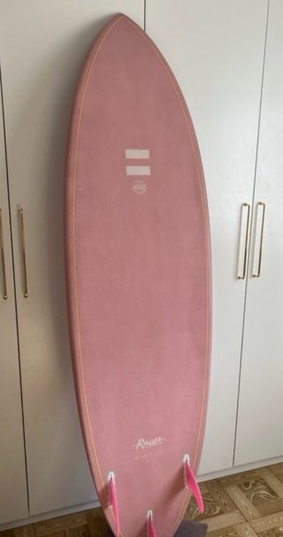 Tabla Surf Pukas Indio Rosa Racer Surfboard Pink