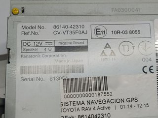 SISTEMA NAVEGACION GPS TOYOTA RAV 4 Active