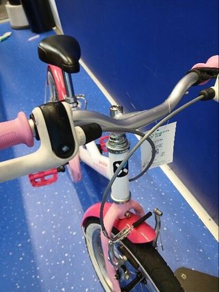 Bicicleta niños 16 pulgadas Btwin 500 Doctor Girl blanca