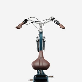 Bicicleta eléctrica urbana conectada Elops 920 E azul