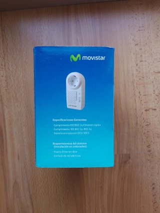Adaptador PLC Movistar Ethernet