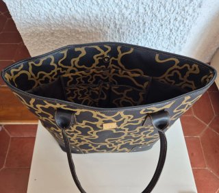 Bolso Tous Marrón y Dorado