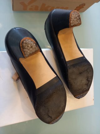 Zapatos de baile flamenco vintage Gladis T.36