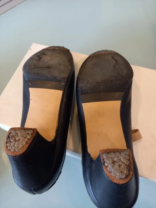 Zapatos de baile flamenco vintage Gladis T.36