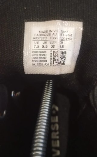 Zapatillas Converse Chuck Talla 38